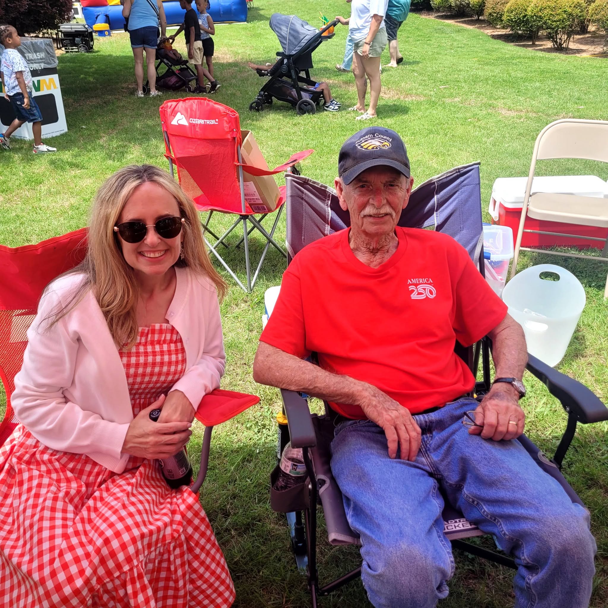 Jennifer Ray at the Dairy Festival