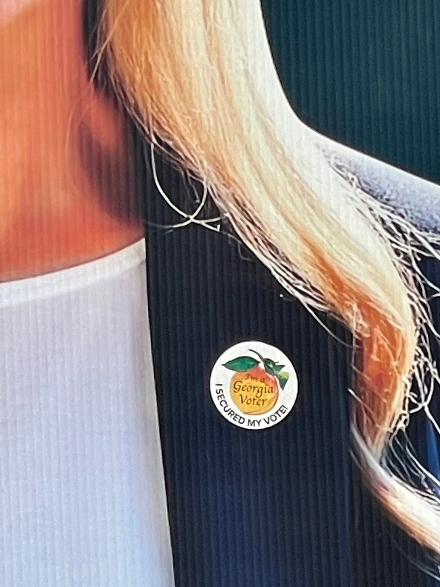 I'm a Georgia Voter lapel pin